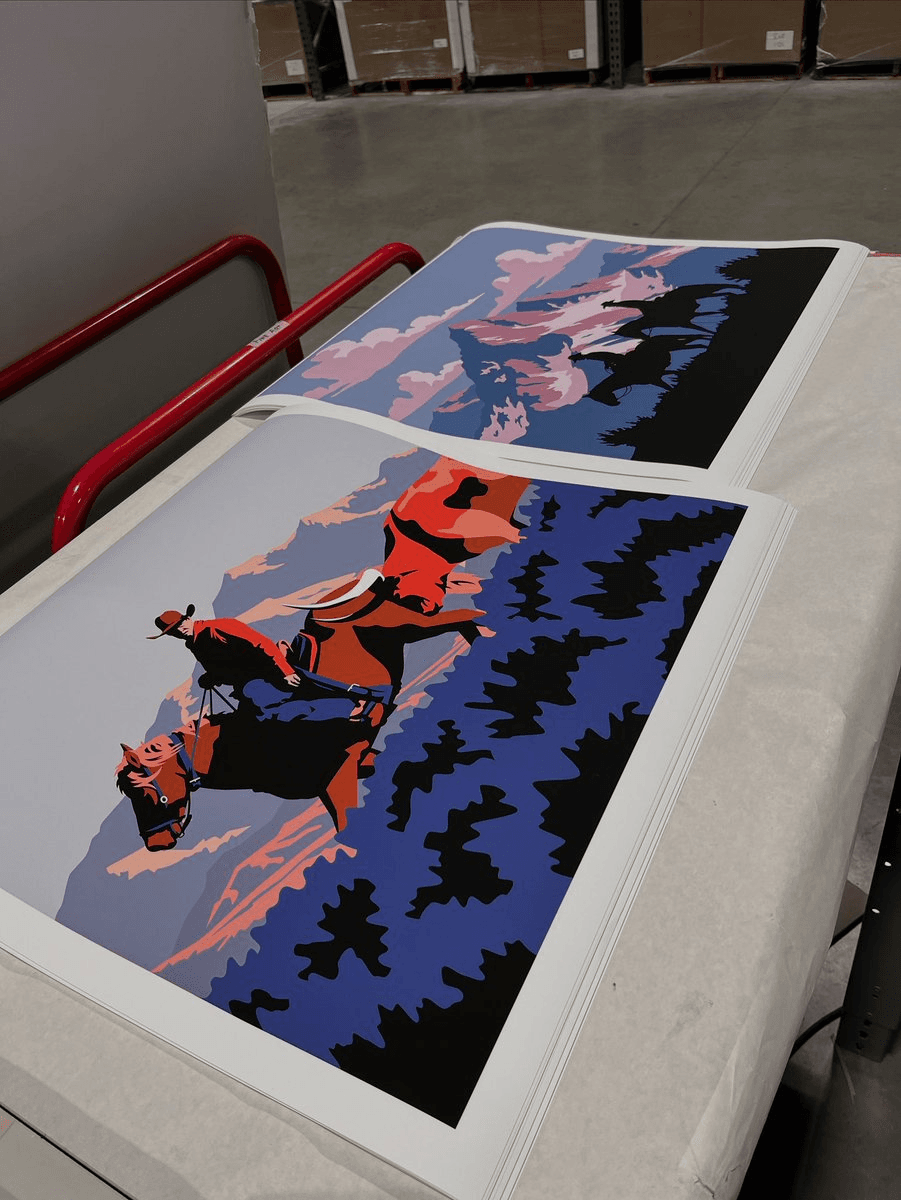 Artist Updates on Print Production and Shipping Timeline