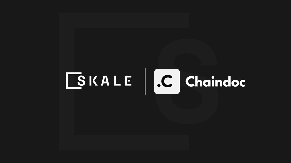 ChainDoc Launches on SKALE Network with Zero Gas Fees for Digital Agreements
