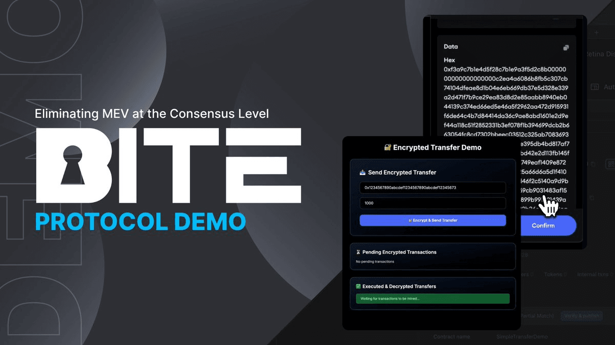 BITE Protocol Introduces 4-Phase Privacy Solution for Web3