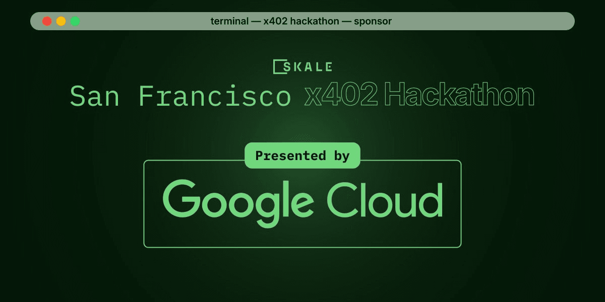 Google Cloud Partners with SF x402 Hackathon for Agent-Native Payments