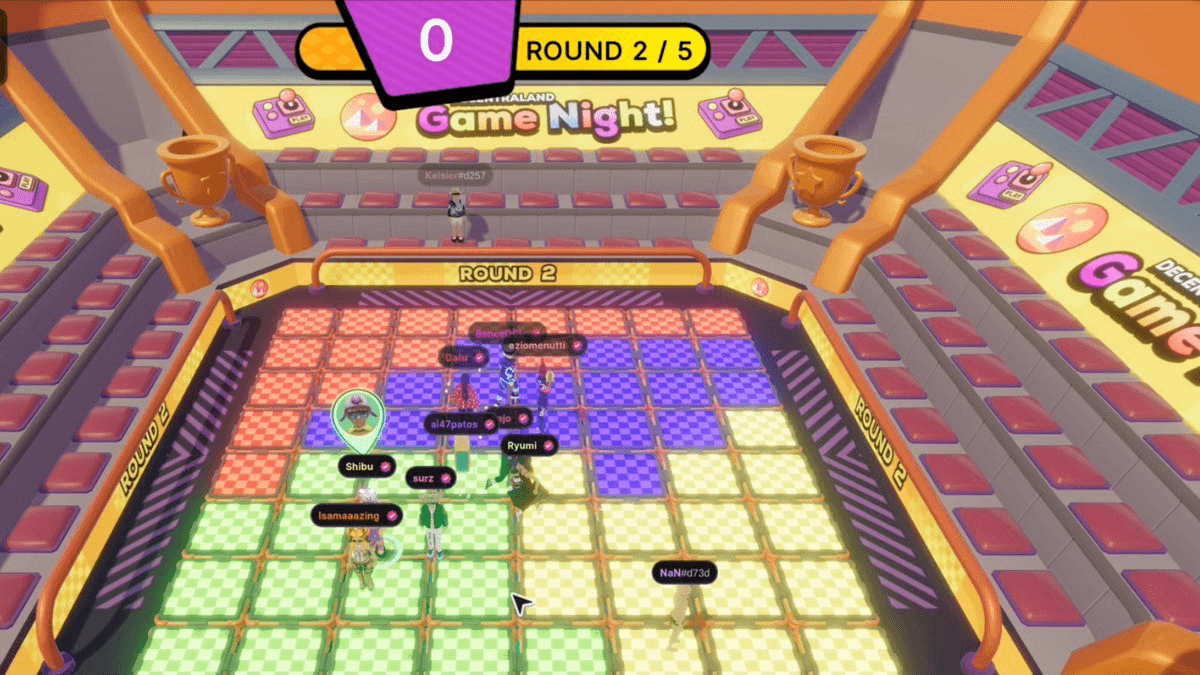 Decentraland Game Night Returns with Five Fast-Paced Challenges
