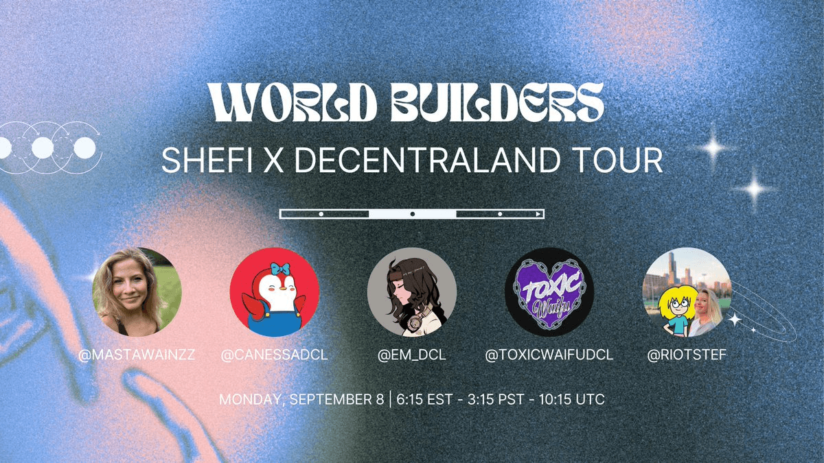DCL Creators Taking Over X Feed for ShefiOrg Season 14 Showcase