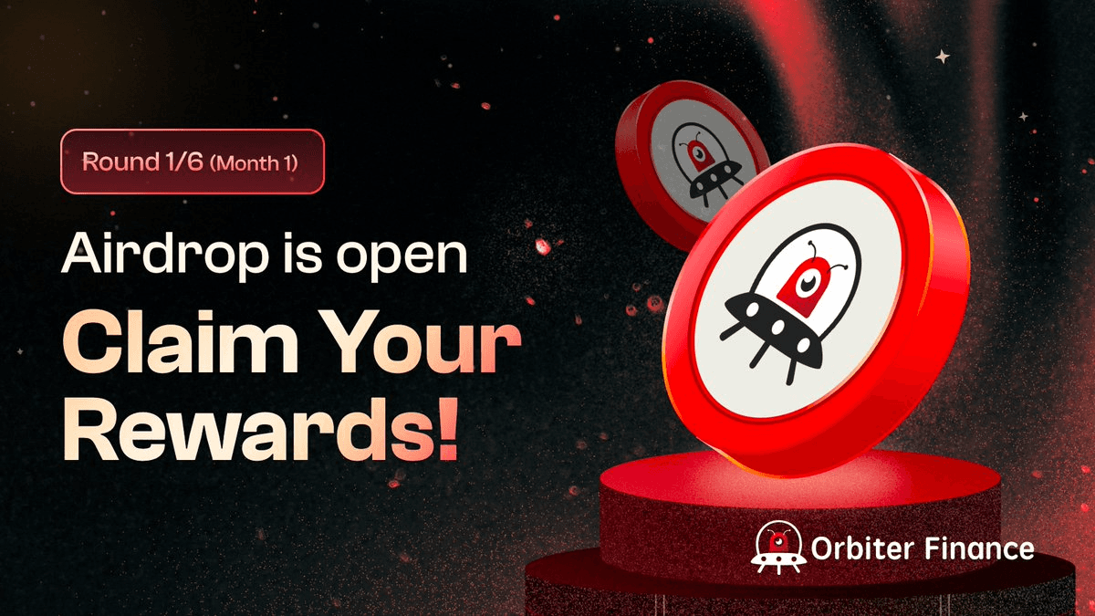 Orbiter Finance Launches First Linear Unlock for OBT Airdrop