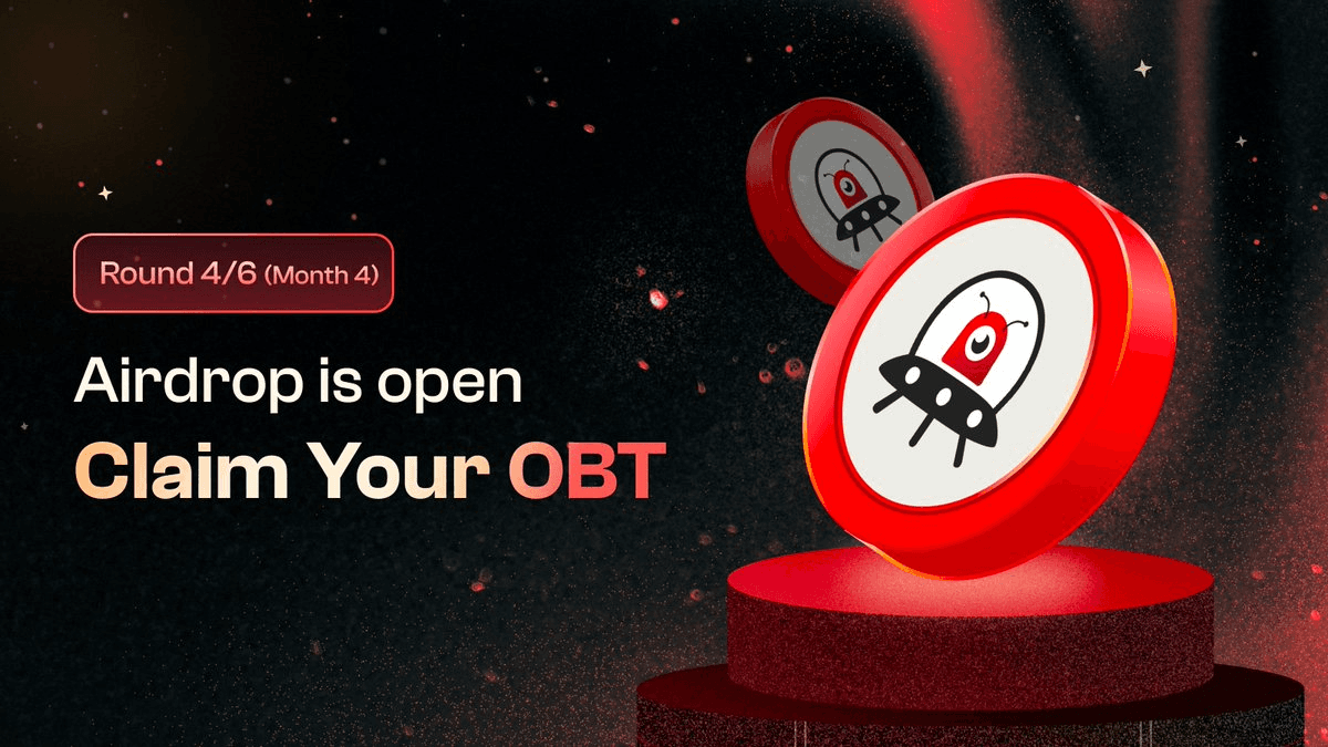 Fourth Linear Unlock of $OBT Community Airdrop Now Live