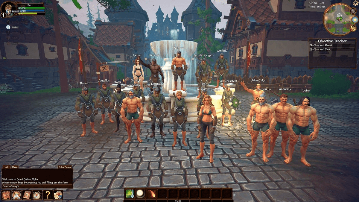 Domi Online Completes In-Game Payment System, Enters Final Alpha Testing Phase