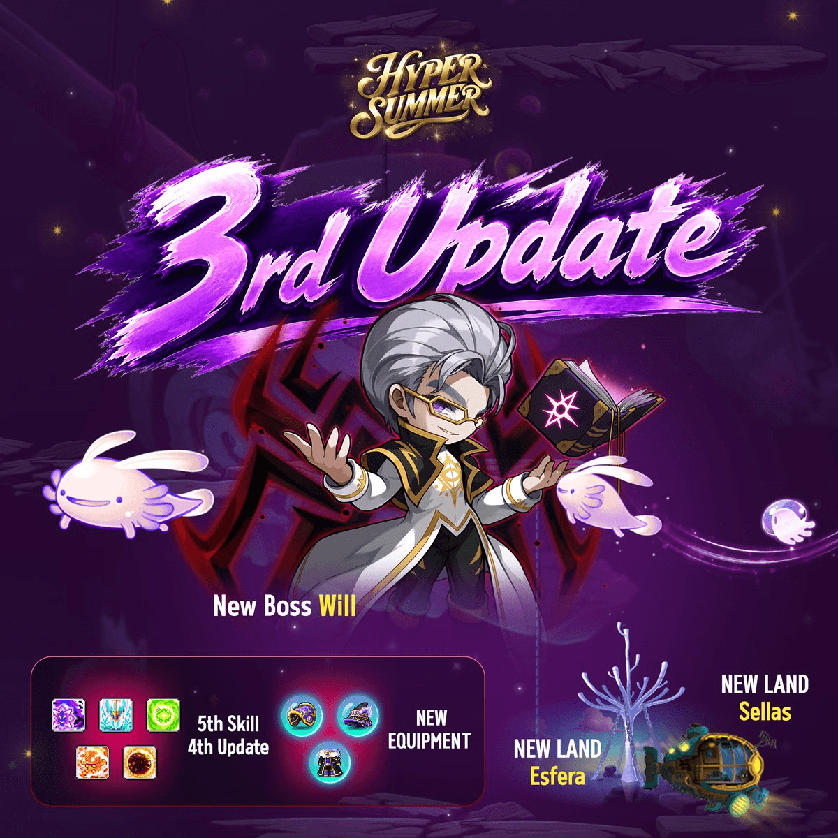 MapleStory Hyper Summer Update Introduces Esfera Region and New Boss Will