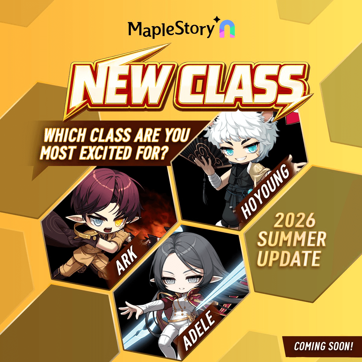 Three New Classes Coming Soon to MapleStory