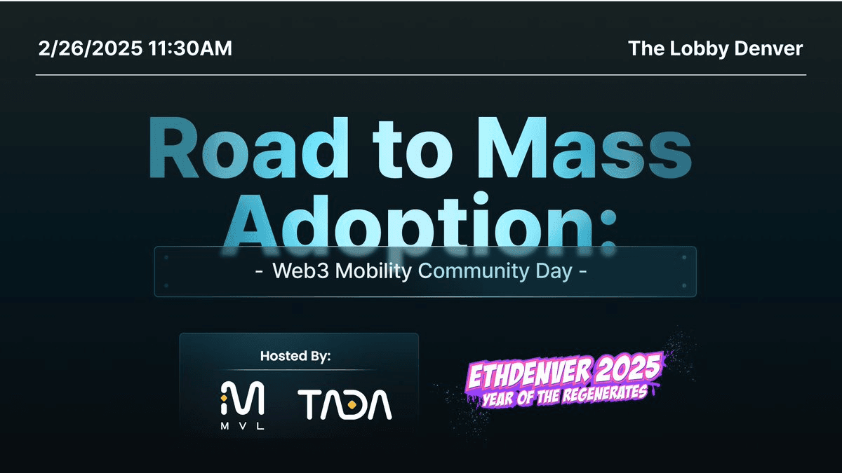 MVL Hosts Web3 Mobility Panel at ETHDenver 2025