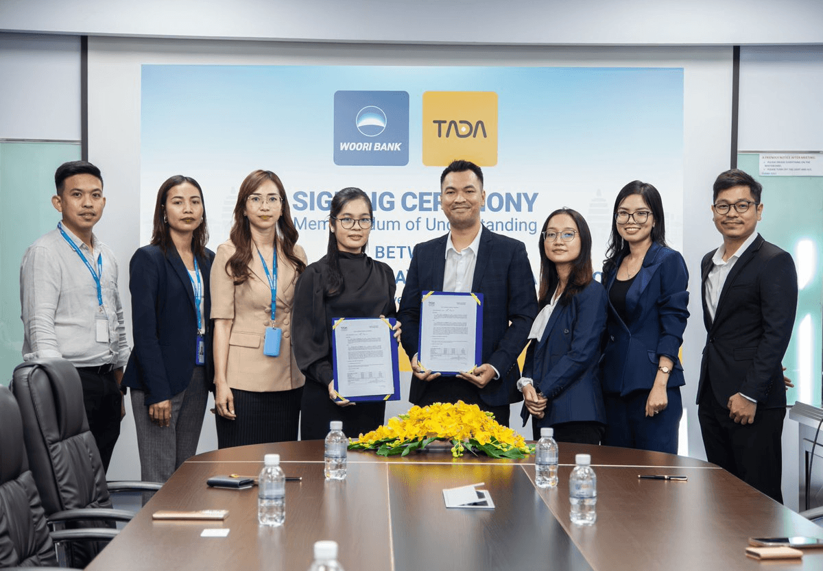 Woori Bank Partners with TADA to Drive Green Mobility in Cambodia