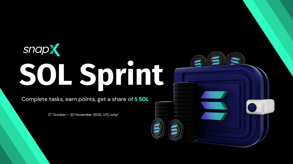 🏃 SnapX extends SOL Sprint