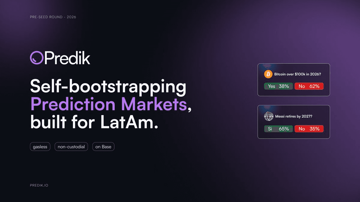 Predikapp Brings Gasless Prediction Markets to Latin America