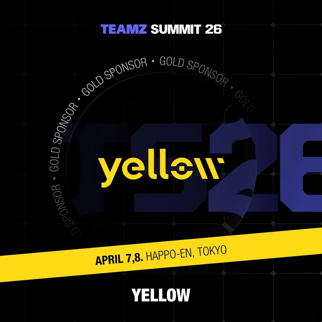 Yellow Network Sponsors TEAMZ Summit 2026 in Tokyo with Executive Speakers