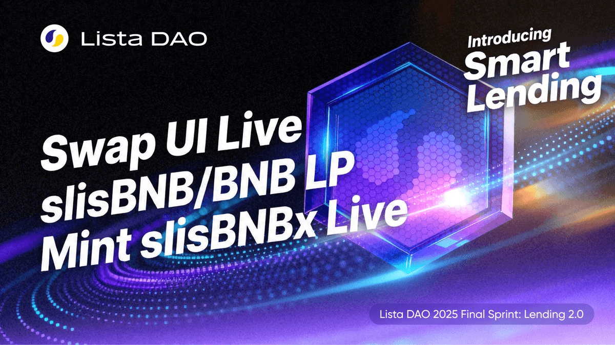 Lista DAO Launches Smart Swap DEX with Multi-Layer Yield Features