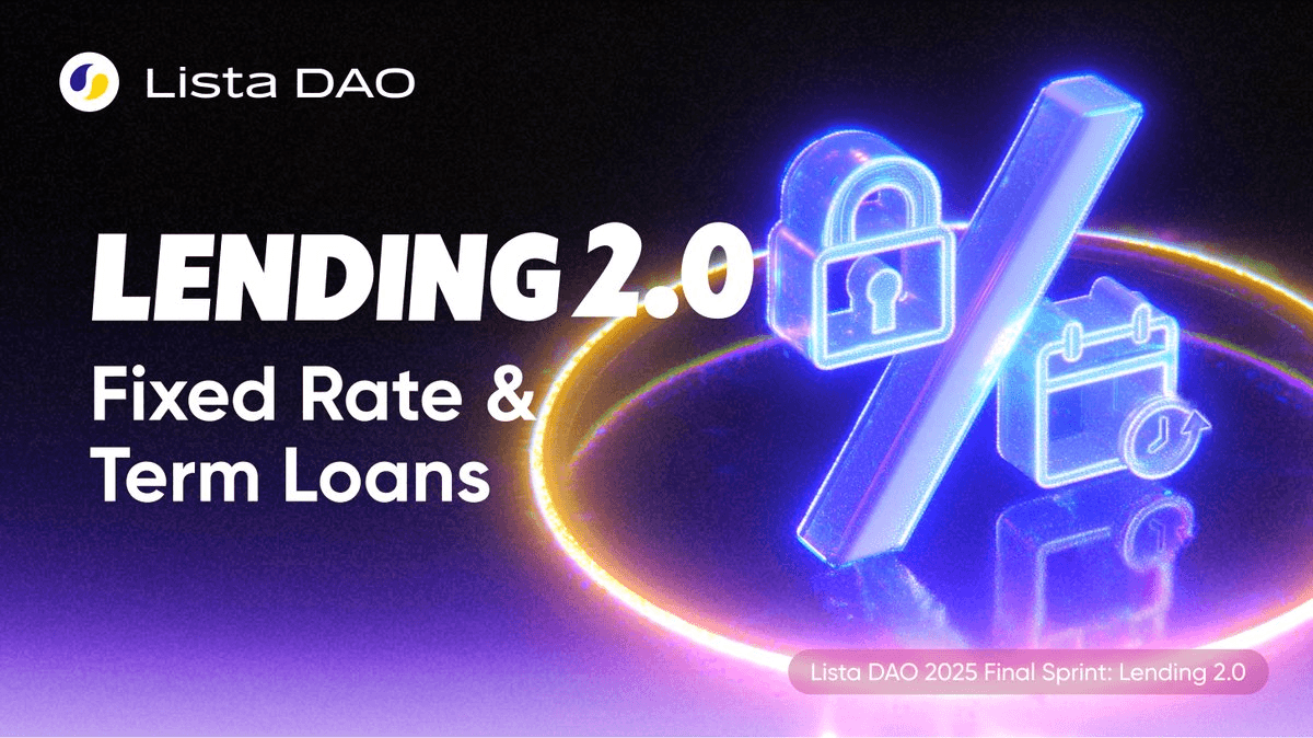Lista DAO Launches Fixed Rate & Term Loans with Predictable Borrowing Costs