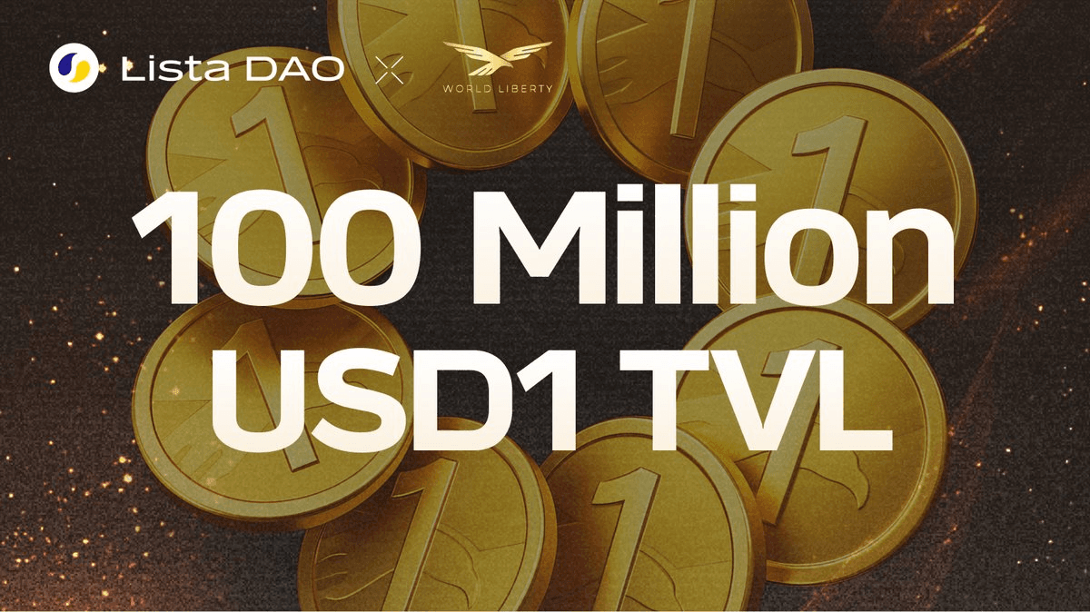 USD1 Liquidity Hub Surpasses $100M in Deposits