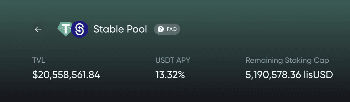 Lista DAO Reopens USDT Pool with 13%+ APY After Cap Increase