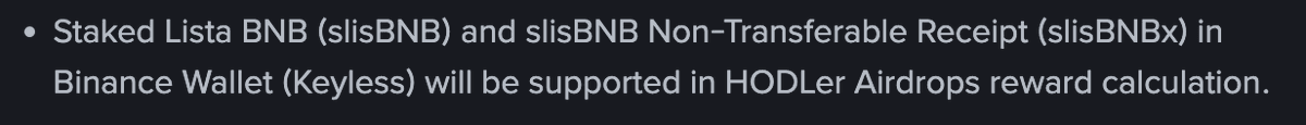 Binance Announces New HODLer Airdrops Support for Multiple Tokens