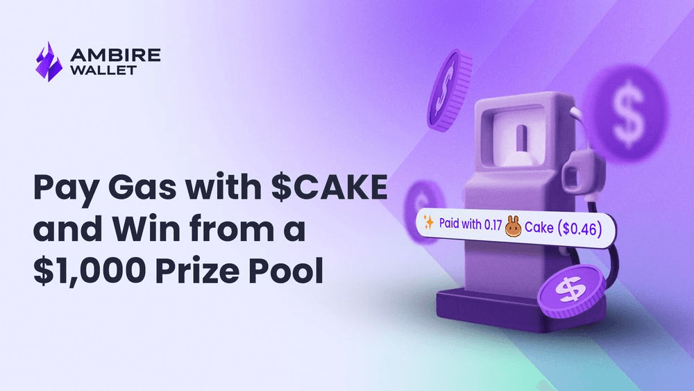 Ambire Wallet CAKE Gas Payment Campaign Concludes