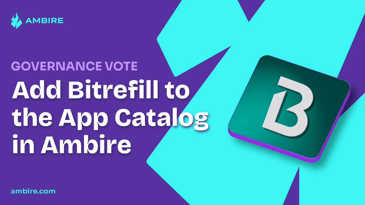 Ambire Partners with Bitrefill for 20% Cashback