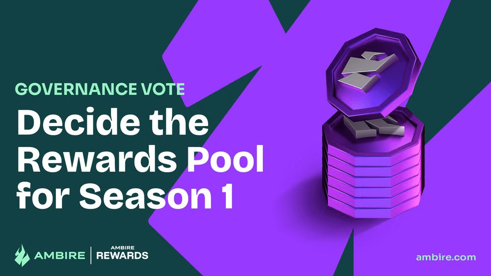 Ambire Governance Vote: Season 1 Rewards Pool Allocation