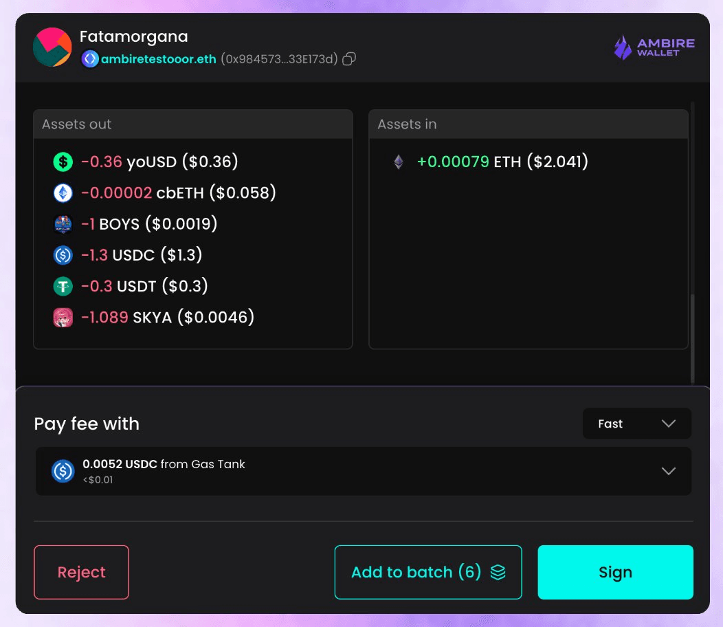 Multi-Token Swap Feature Now Live on Swiss Knife