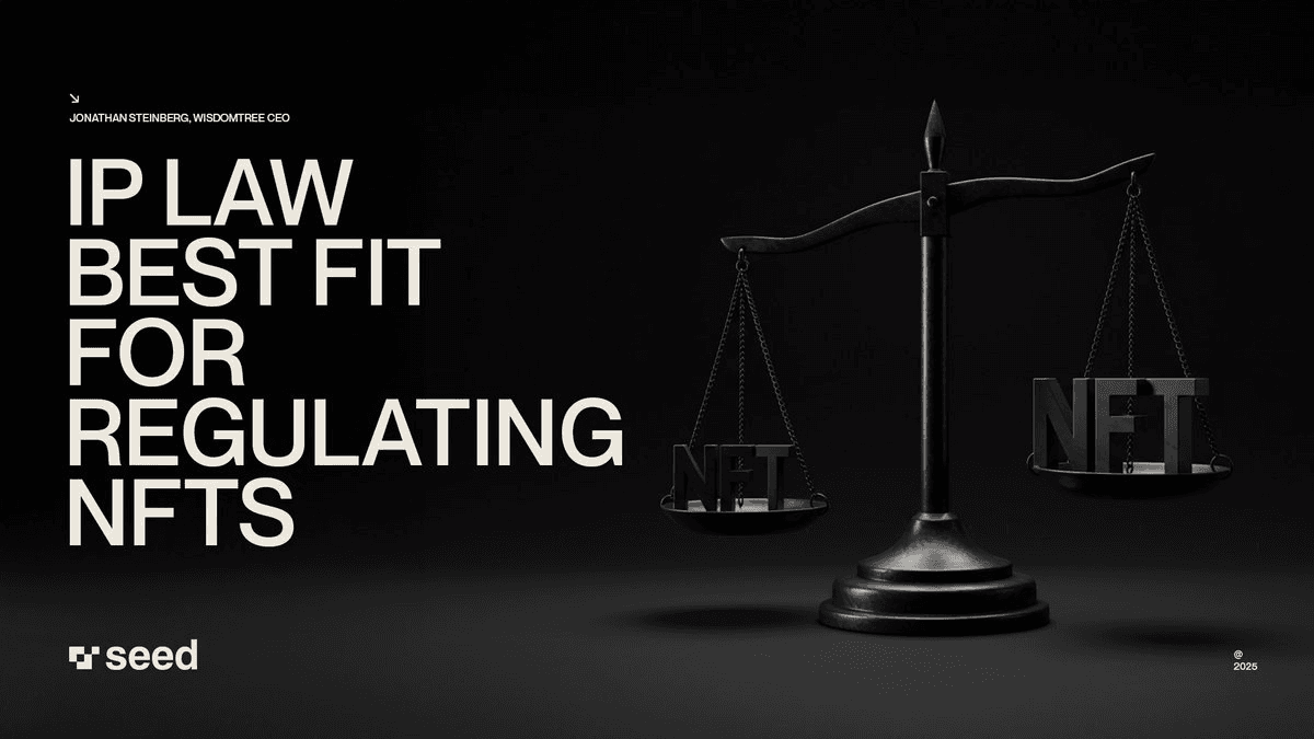 IP Law Best Suited for NFT Governance, Academic Paper Argues