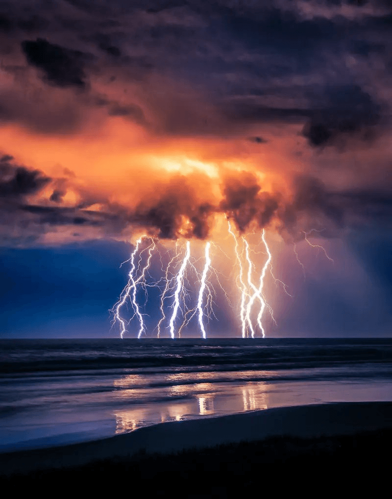 Storm Photography Milestone: Luke Simpson Captures First Lightning Shots on Fraser Island