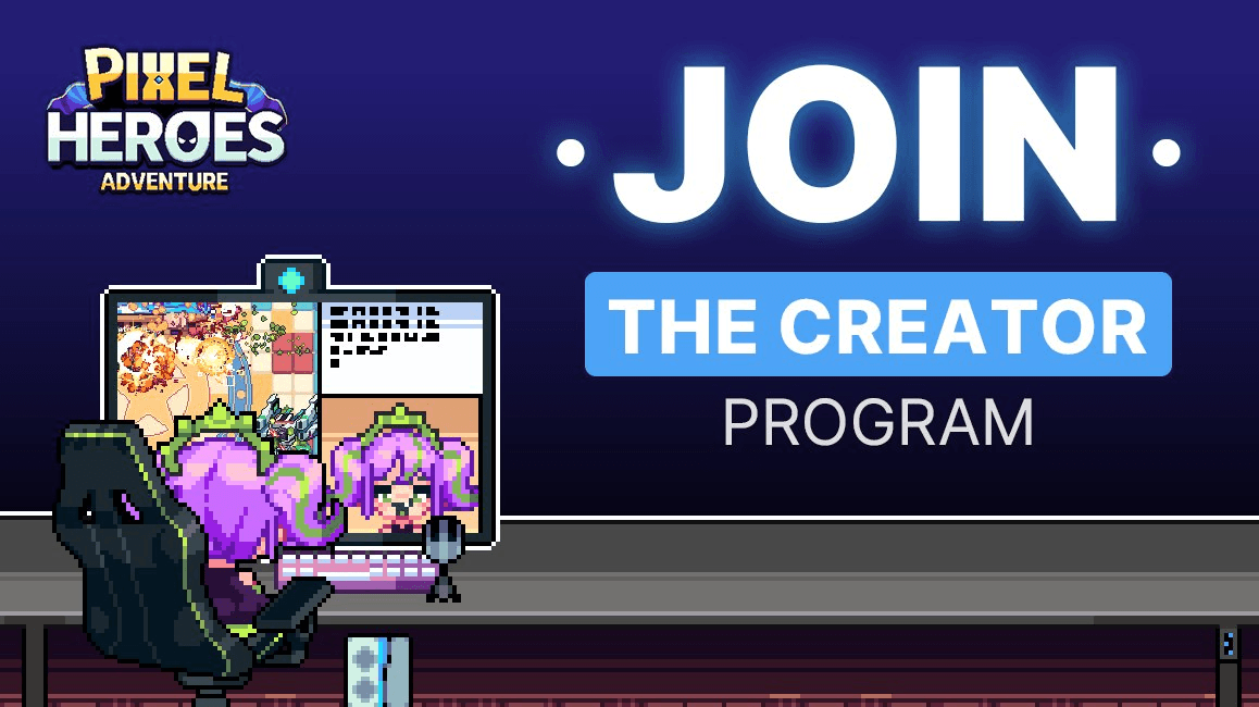 Pixel Heroes Adventures Launches Creator Program