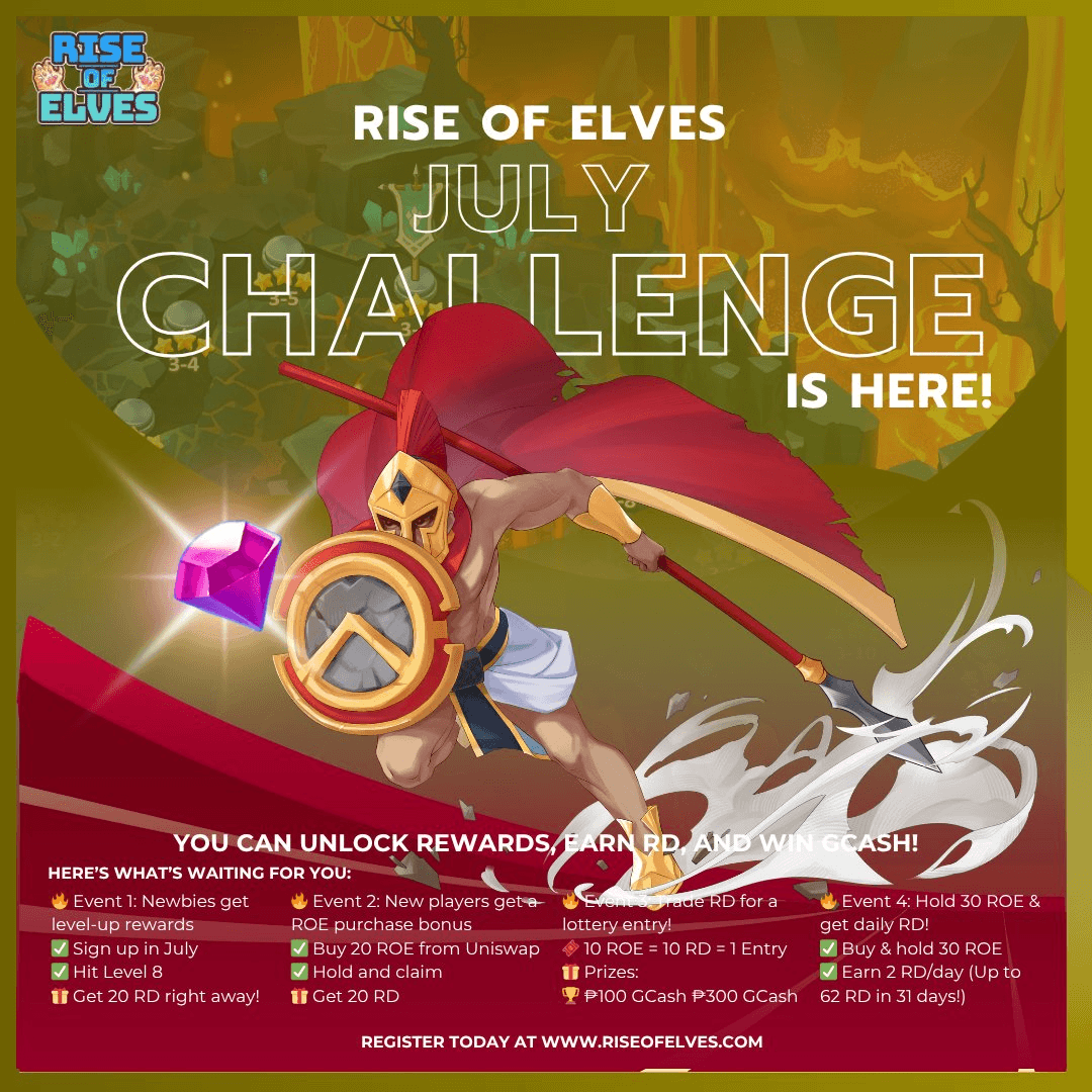 Rise of Elves July Challenge Month Launches