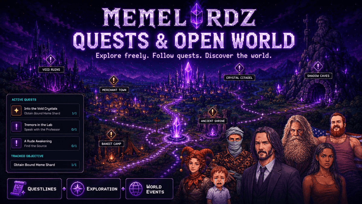 MemeLordz Expands Game Lore with Memnon Story Arc