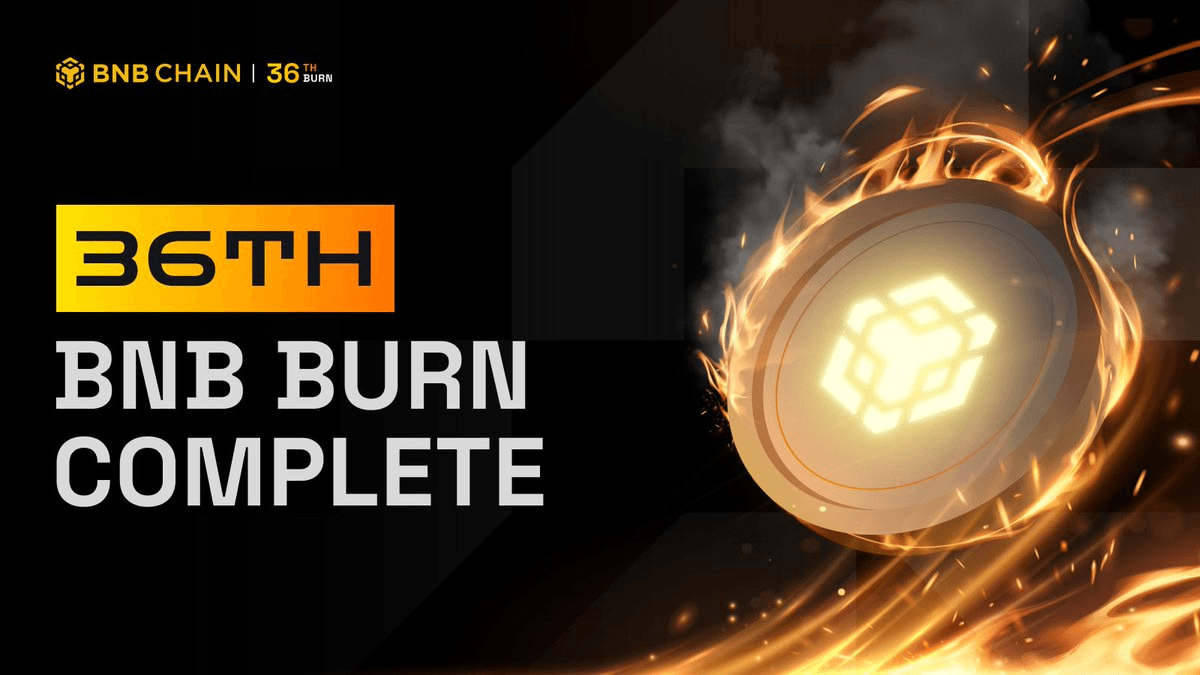 🔥 BNB Chain Burns 1.62M Tokens Worth $932M