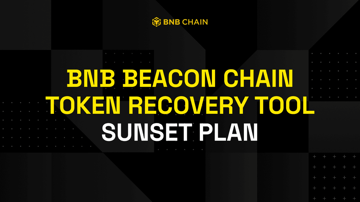 ⏰ BNB Beacon Chain Token Recovery Deadline Approaching