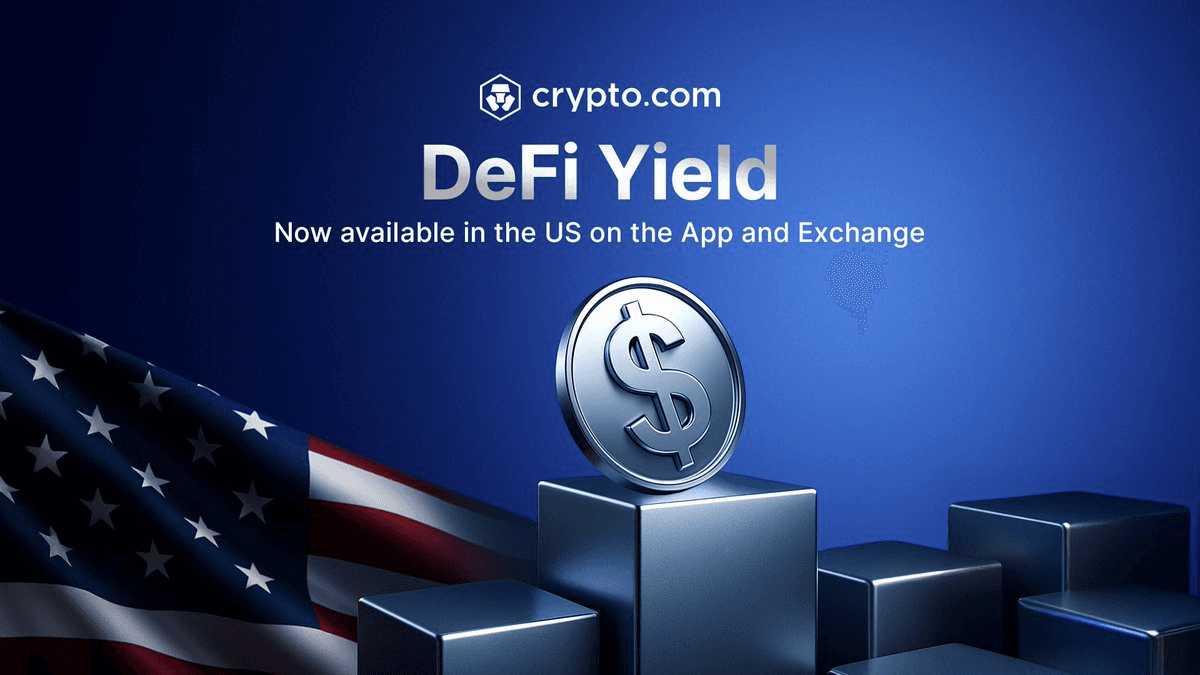 Crypto.com Launches DeFi Yield Service for US Users