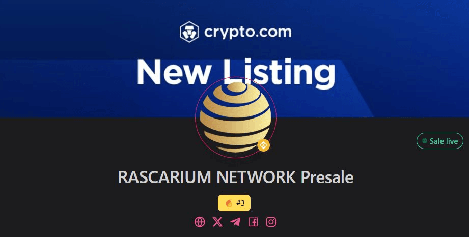 RASCARIUM Launches Presale with 70% Refund Guarantee on PinkSale