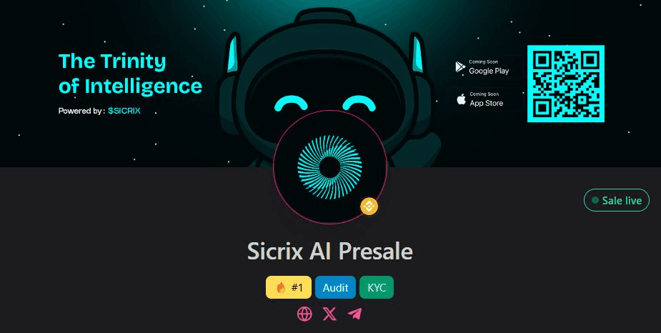 Sicrix AI Announces Fair Launch on PinkSale