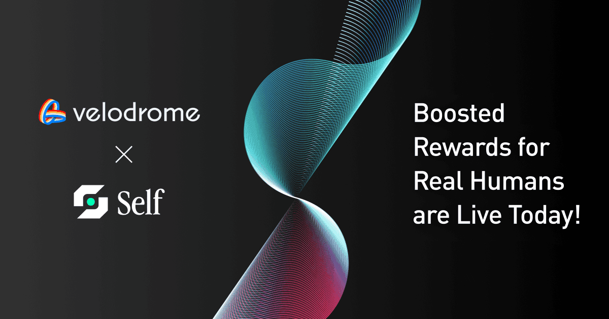 Velodrome Partners with Celo and Self Protocol for Human-Only Rewards