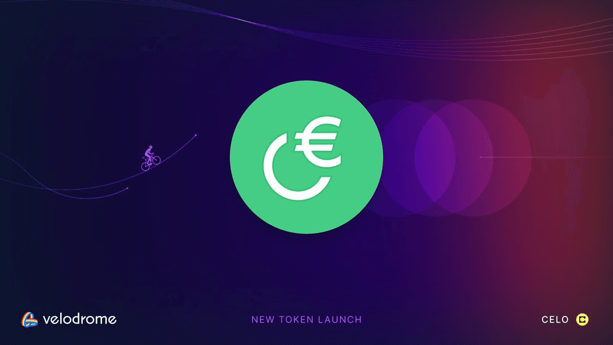 cEUR Launches on Velodrome with USDT & CELO Pairs