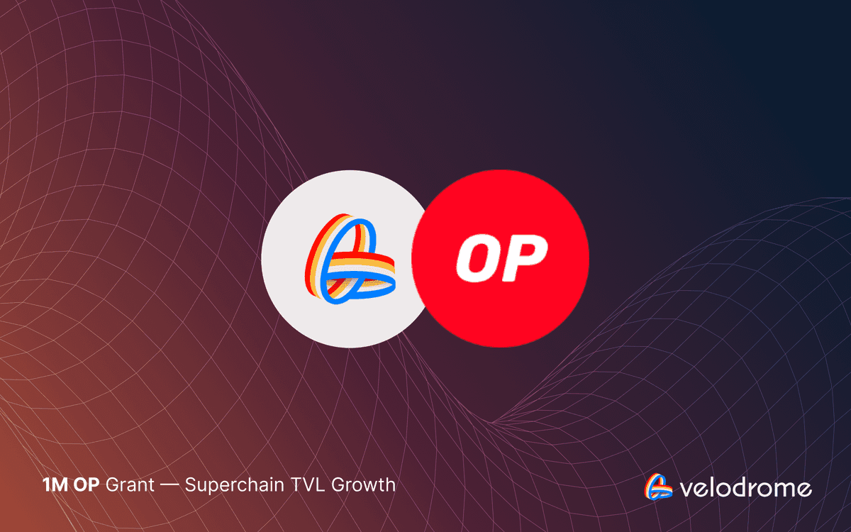 Velodrome Secures 1M $OP Grant to Boost Superchain Ecosystem