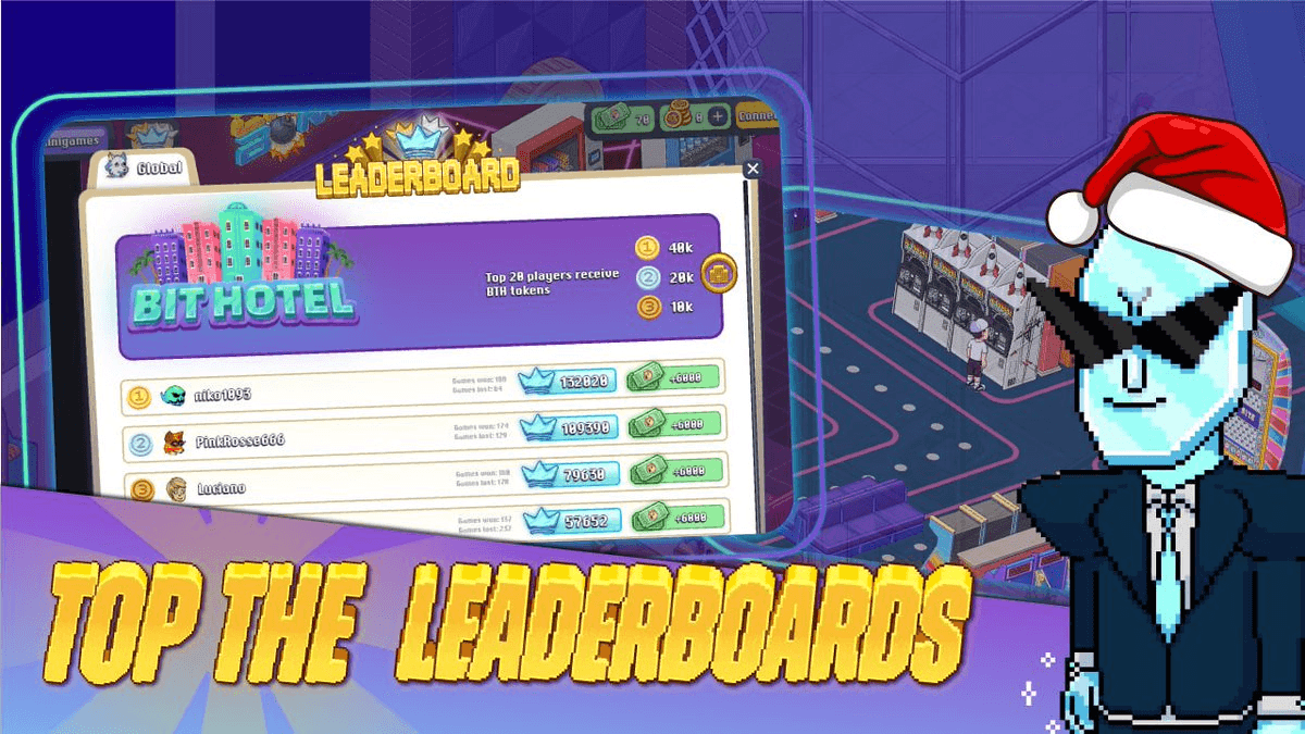 Bit Hotel November Leaderboard Winners Announced