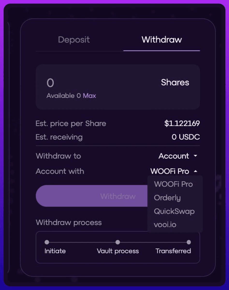 OmniVault Enhances Withdrawal Features with DEX Integration