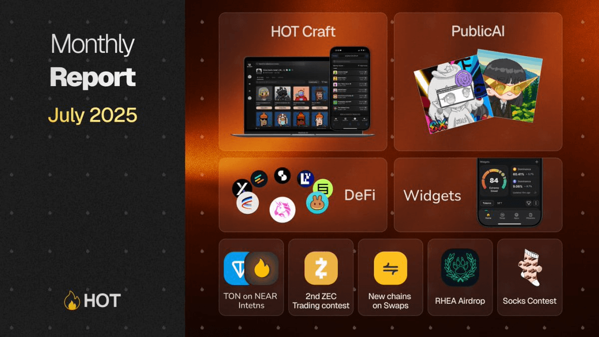 HOT Launches Multi-Chain NFT Marketplace with NEAR, Solana, and EVM Support