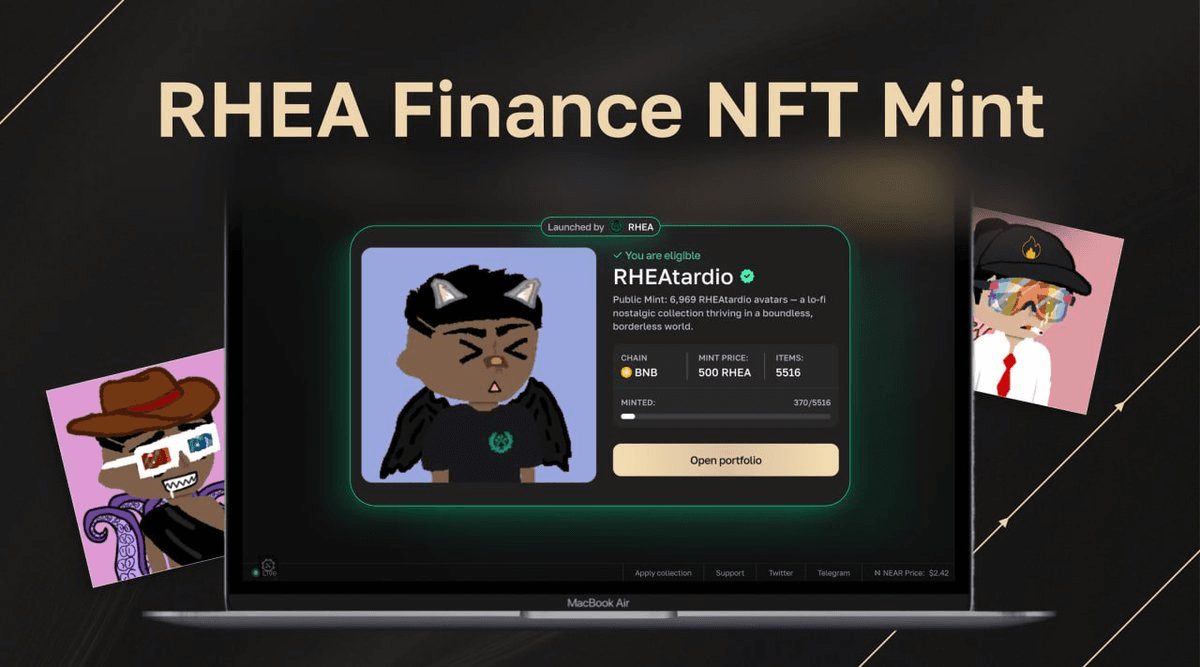HOT Craft Launches Native Token Trading Pairs with RHEAtardio Collection