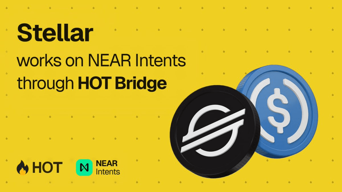 NEAR Intents Adopts HOT Bridge for Stellar Network Integration