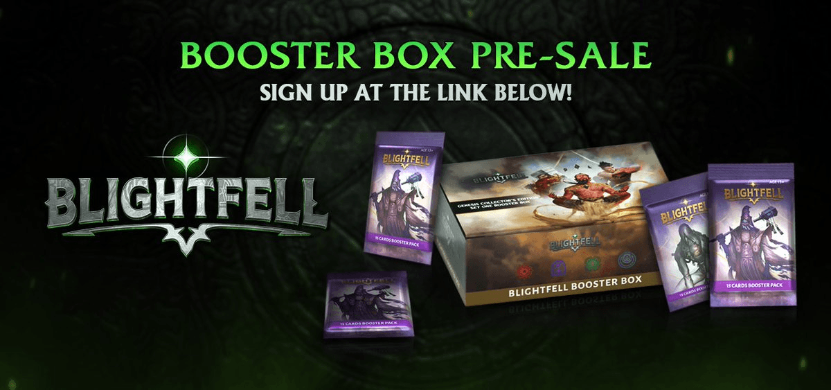 Blightfell Booster Box Launch