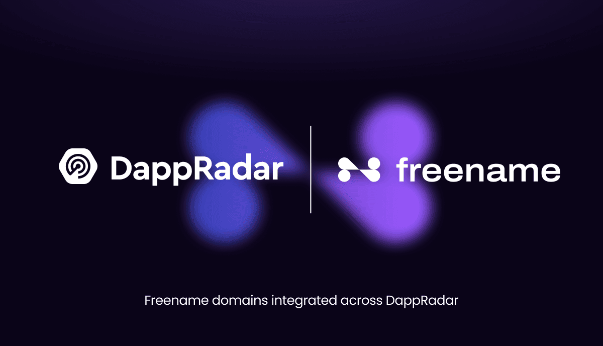 DappRadar Partners with Freename for .radar Domain Integration