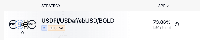 🎣 BOLD Pool Launches