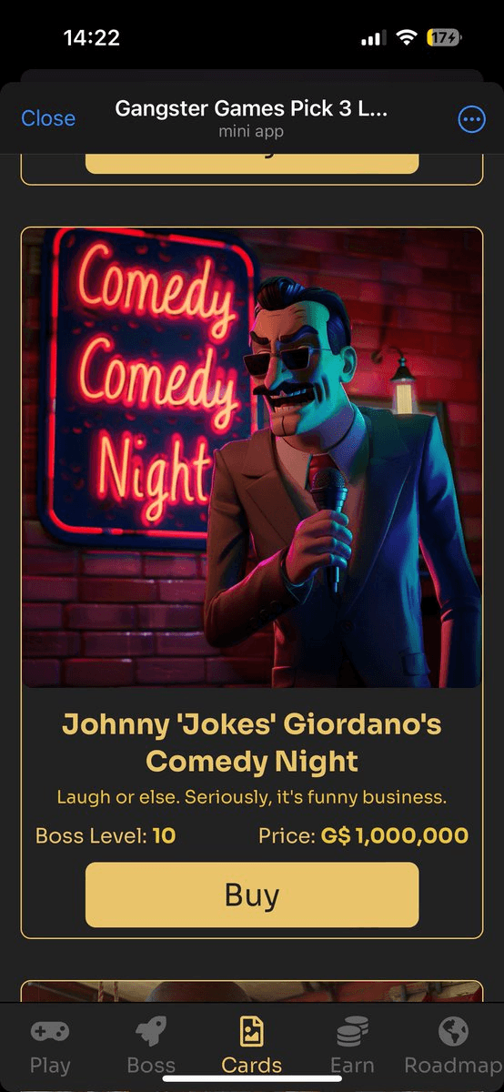 馃幉 Gangster Games Launches Comedy-Themed Pick3 Game on Telegram