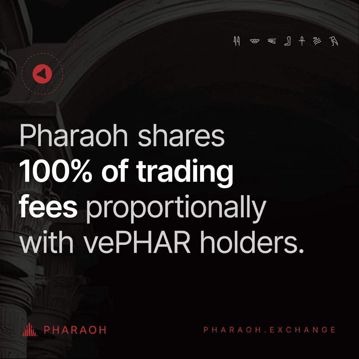 Pharaoh DEX Returns Trading Fees to Users