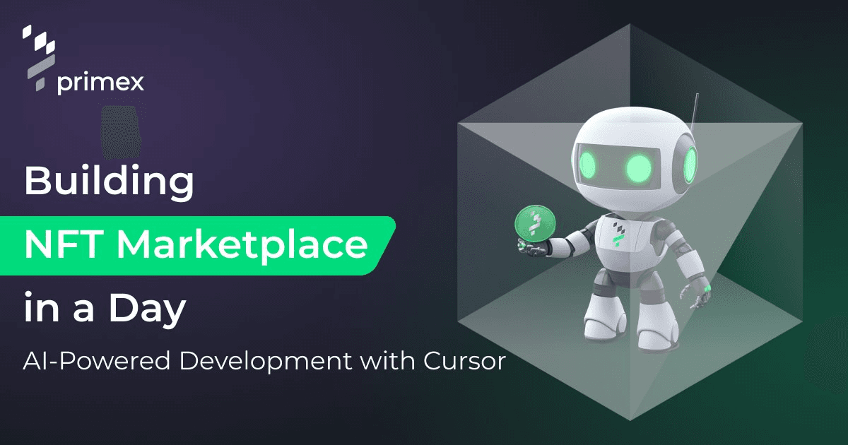 Primex CTO Builds NFT Marketplace in 8 Hours Using AI Assistant