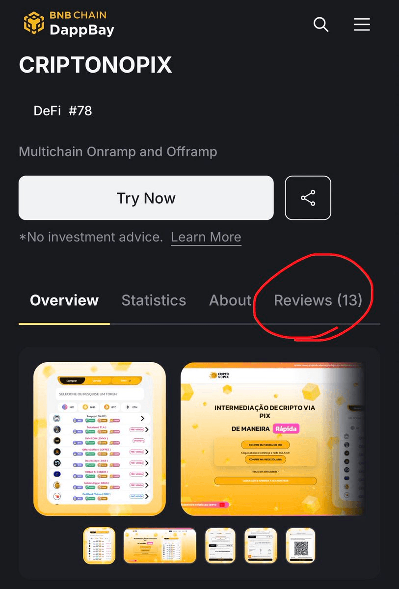 🔥 CriptoNoPix Breaks Into Top 70 DeFi Platforms